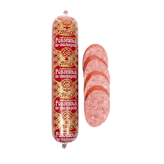 Колбаса полукопчёная «Говяжья по-татарски» Экопрод