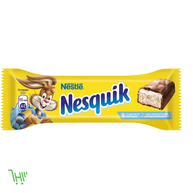 Батончик Шоколадный Несквик 28гр