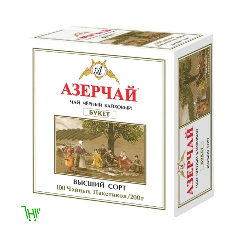 Чай Азерчай Букет черн. 100пак