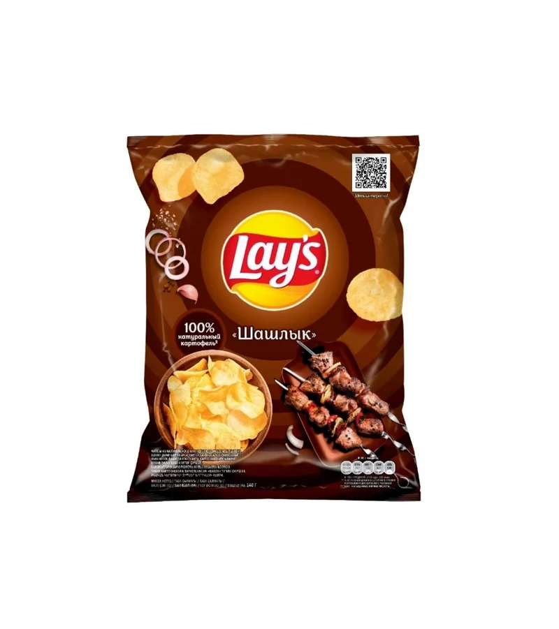 Чипсы картофельные Lay's шашлык 140 г