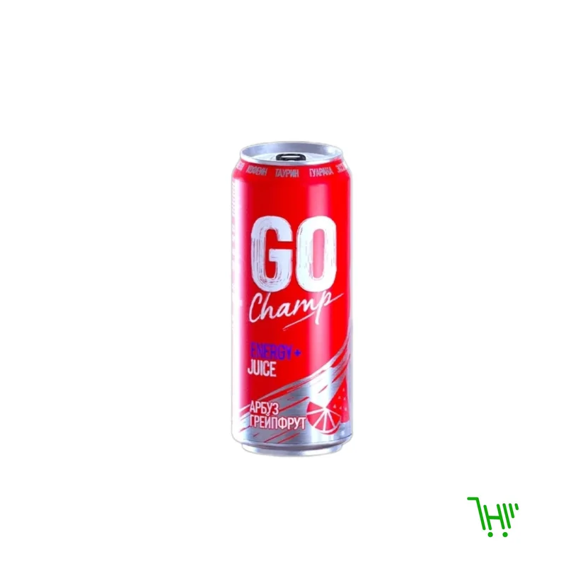 Энергетический напиток, Go Champ, Арбуз Грейпфрут