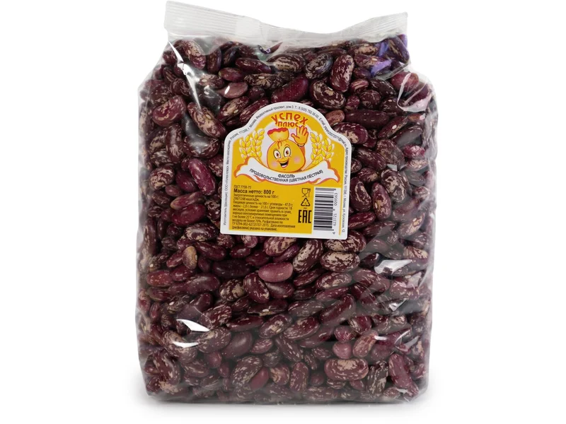 Фасоль красная крупная «Успех плюс» 800гр