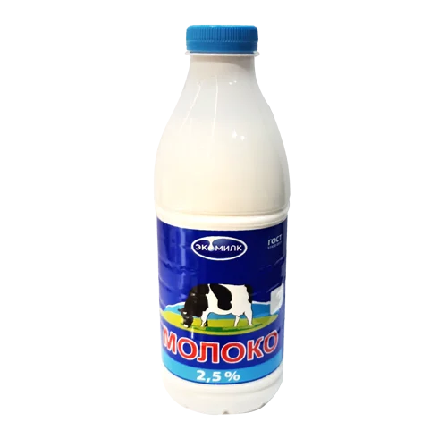 Кефир 2,5%, Экомилк, 930 мл., ПЭТ