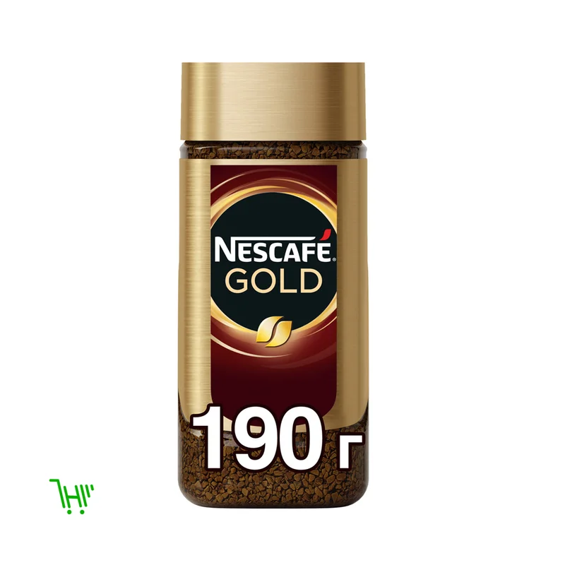 Кофе Nescafe Gold ст/б 190г