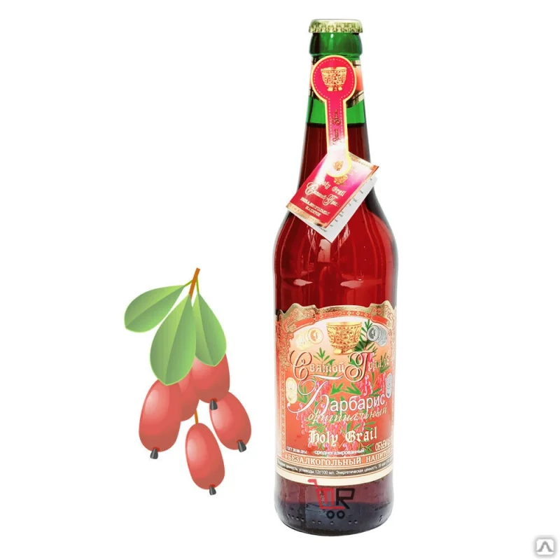 Лимонад "Святой Грааль" Барбарис оригинальный 0,5 л.