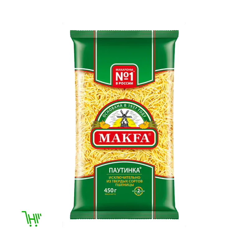 Макаронные изделия Makfa Вермишель паутинка 450 г