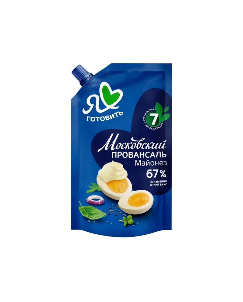 Майонез Московский Провансаль Классический 67% 390 мл