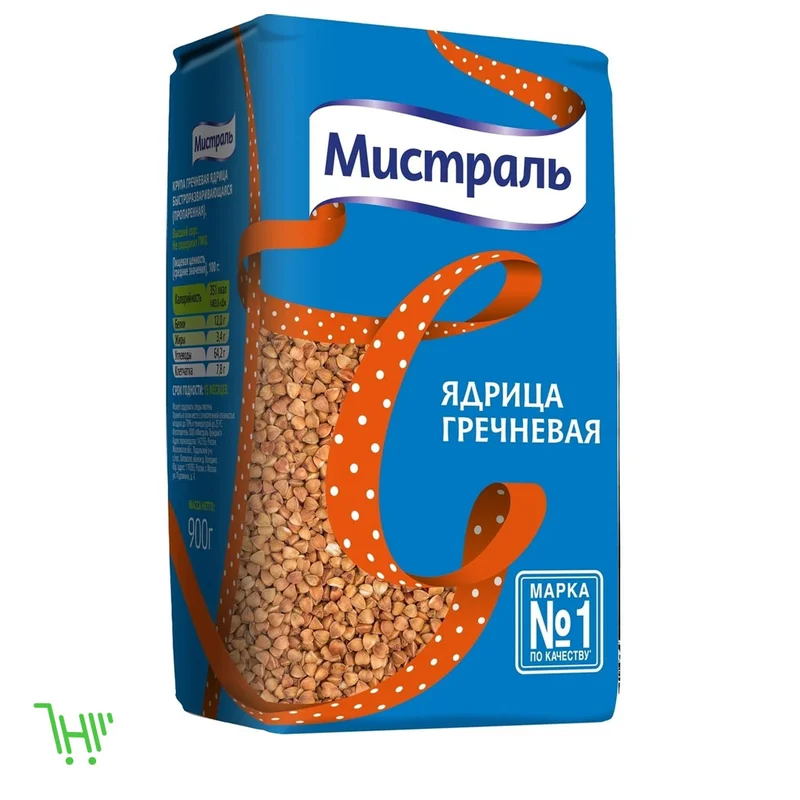 Мистраль Гречка ядрица 900 г