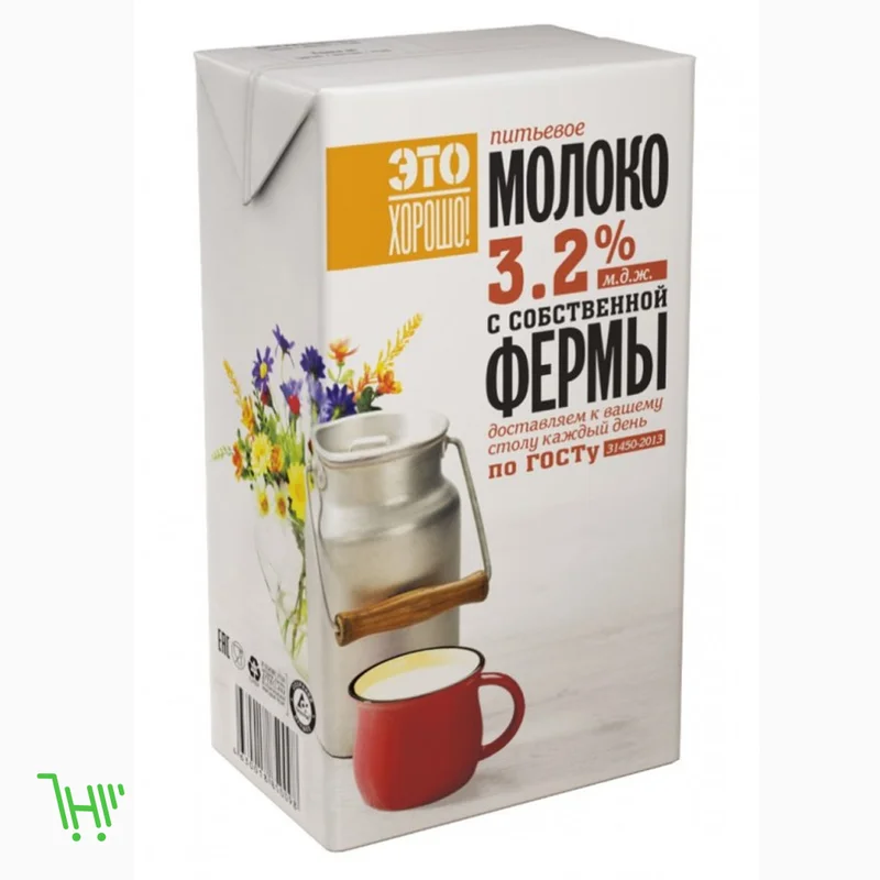 Молоко Это хорошо 1л