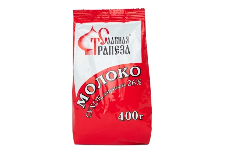 Молоко сухое Славная Трапеза, 400 г