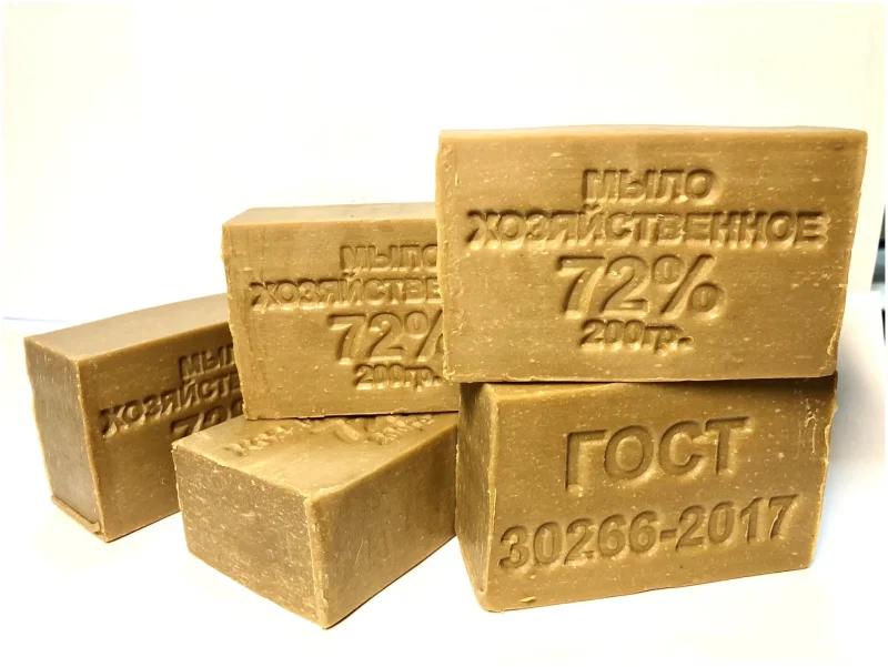 мыло хозяйственное 200 г, 1 шт