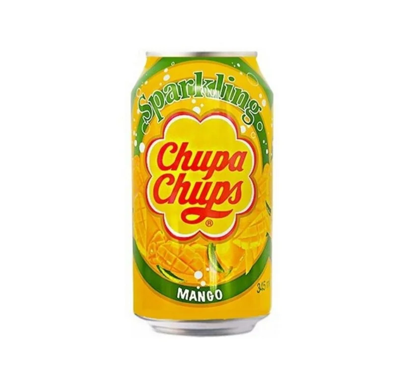 Напиток Chupa Chups Sparkling Mango (Манго) сильногазированный 345 мл