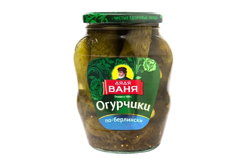 Огурчики маринованные Дядя Ваня по-берлински 680 г