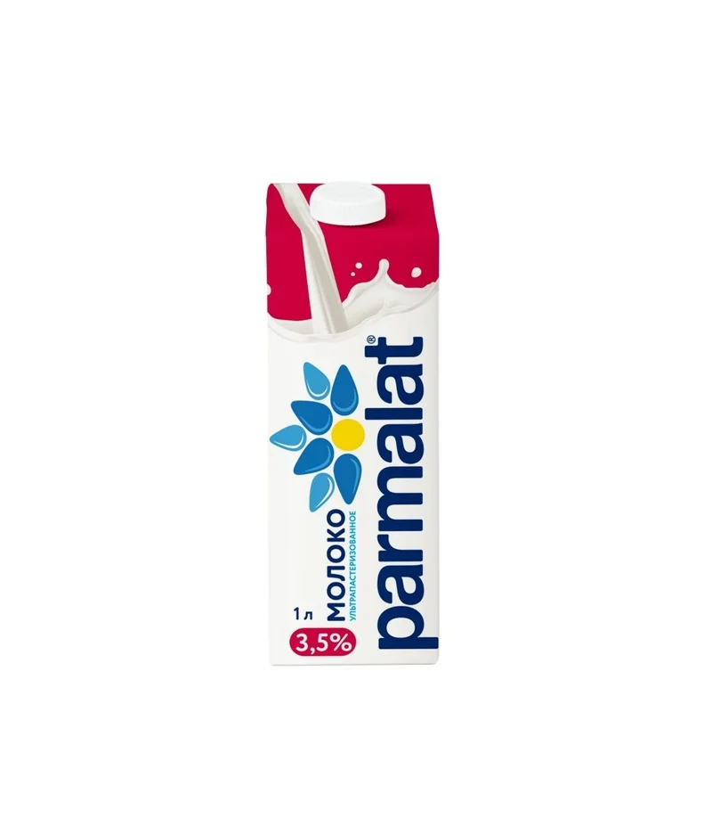 Parmalat молоко ультрапастеризованное 3,5%, 1 л