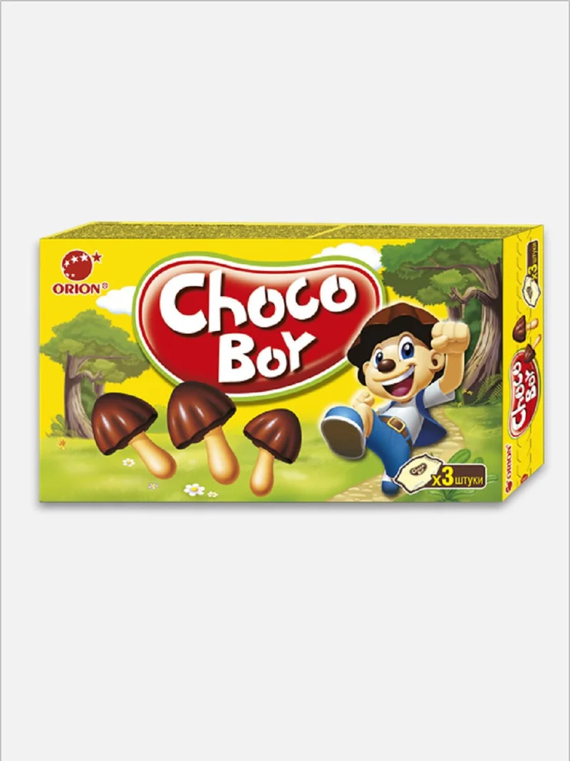 Печенье грибочки Choco Boy 45г