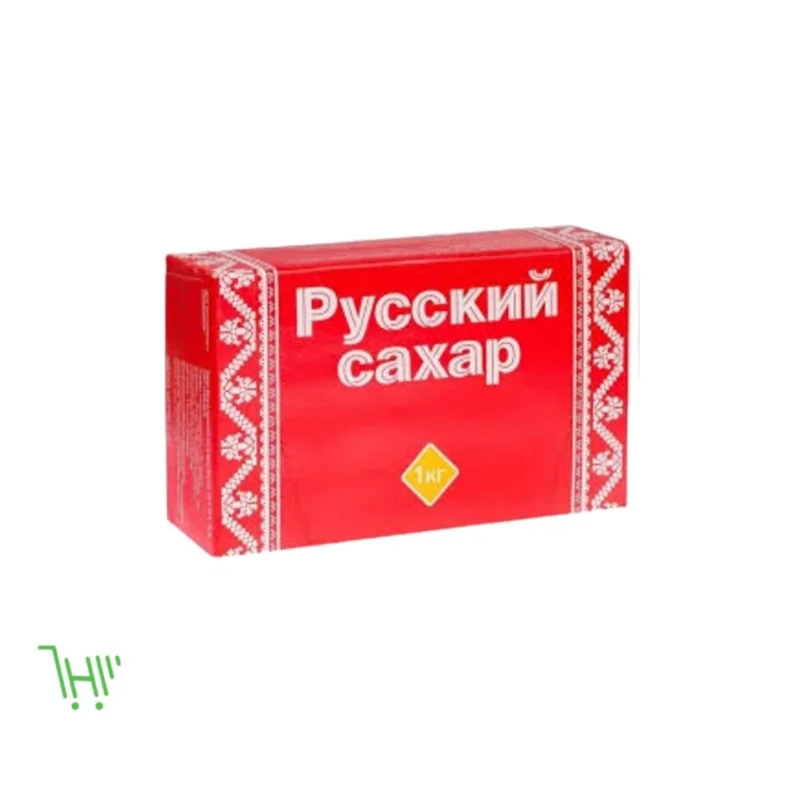Сахар белый РУССКИЙ САХАР кусковой, 1кг, Россия, 1 кг