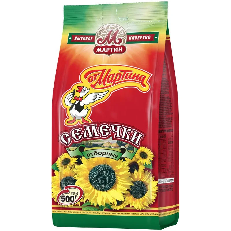 Семечки От Мартина отборные, 500г