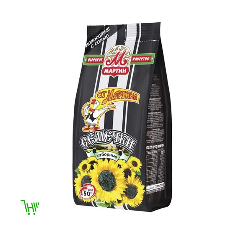 Семечки от Мартина полосатые с солью отборные, 150 г
