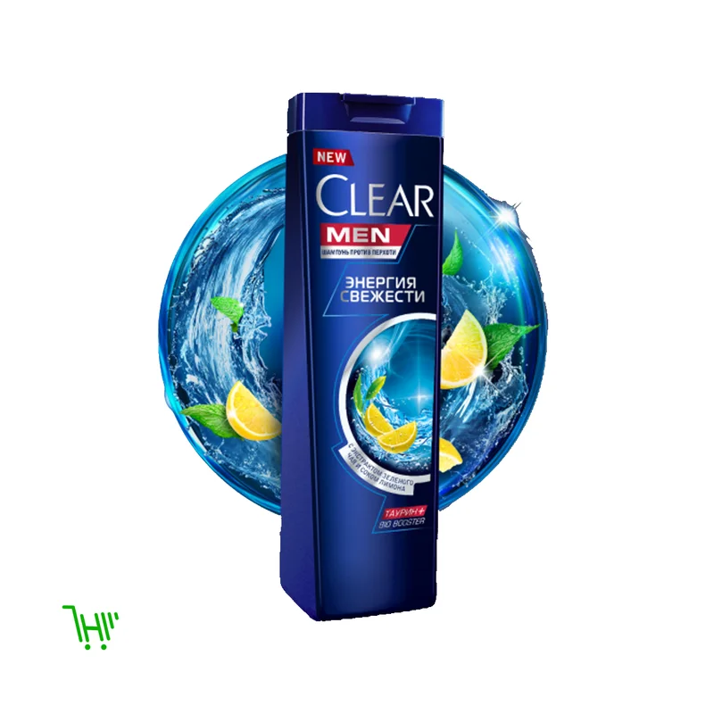 Шампунь Энергия свежести Clear 400мл