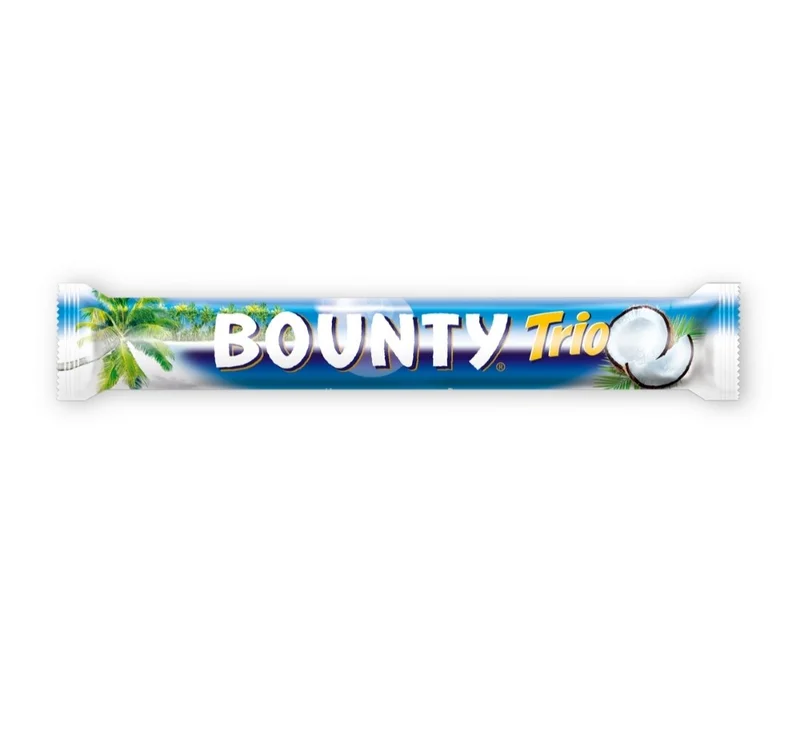 Шоколадный батончик Bounty Trio 82,5 г