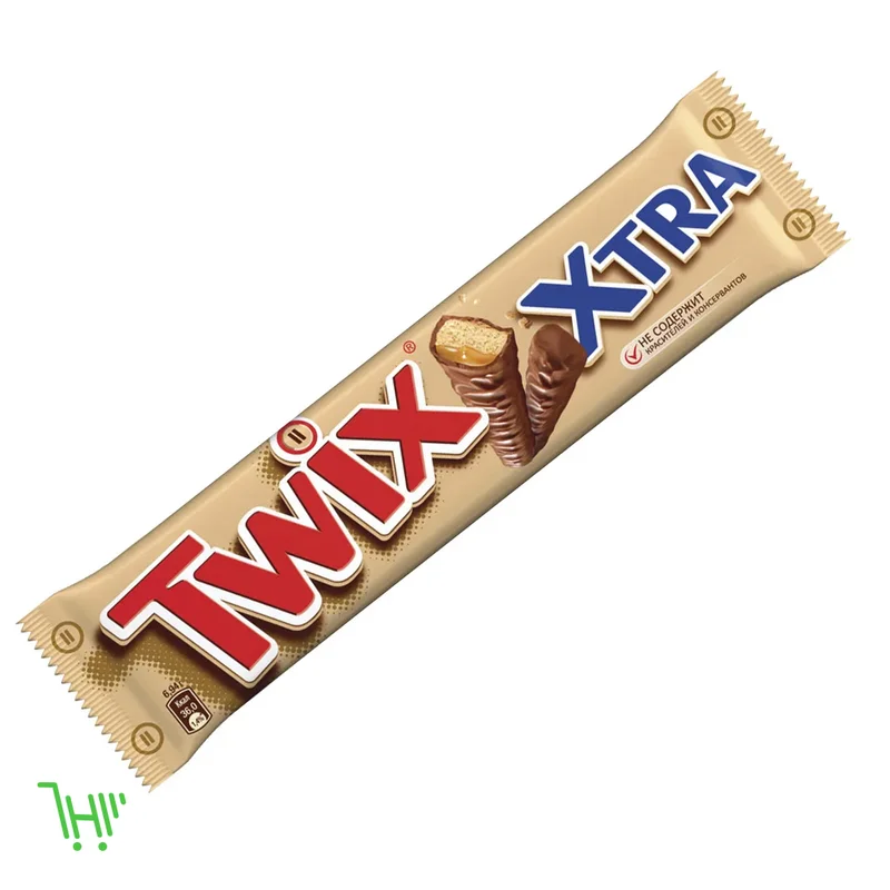 Шоколадный батончик "Twix" Extra, 82г