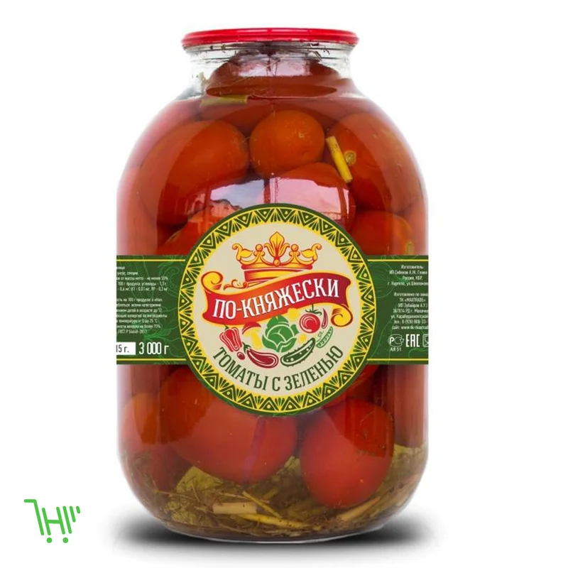 Томаты маринованный "По-Княжески" 3 л