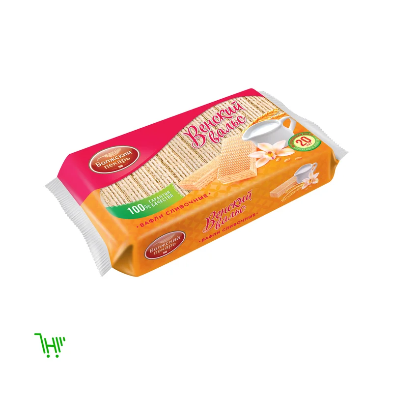 Вафли волжский пекарь венский вальс, 220 г