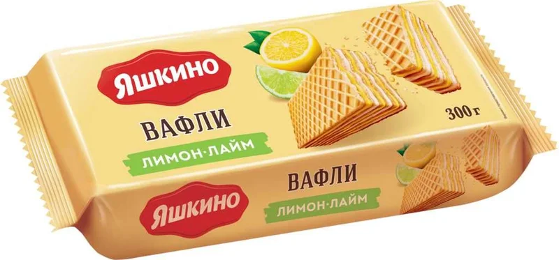 Вафли Яшкино с халвой 300 гр