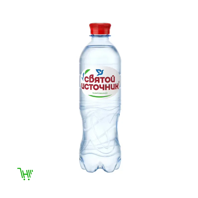 Вода питьевая Святой Источник газированная 0,5 л