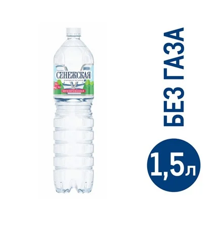 Вода Сенежская минеральная негазированная, 1.5л