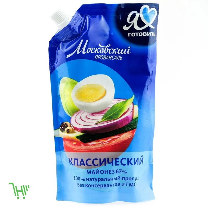 Я люблю готовить Майонез Московский провансаль классический 67% 390 мл