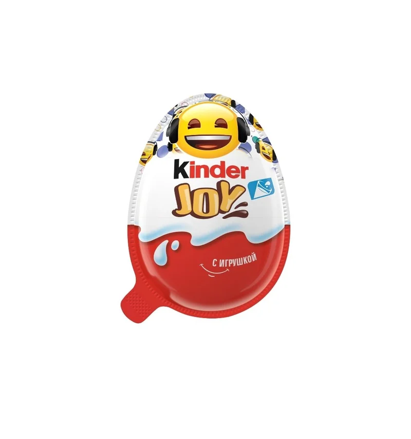 Яйцо с игрушкой-сюрпризом Kinder Joy 20г
